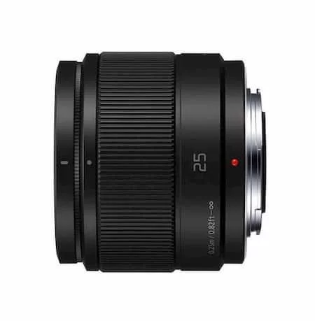 recensione obiettivo panasonic lumix 25mm 1.7